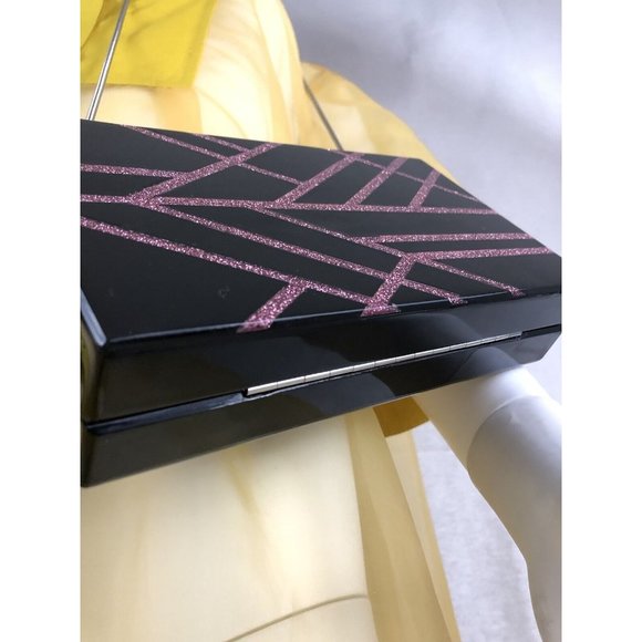 Zara Women’s Mini Crossbody Clutch Bag Black Pink Chain Strap - Picture 9 of 11